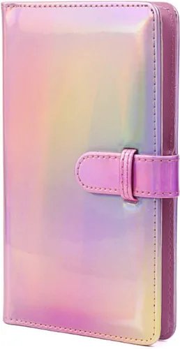 Epicgadget - Álbum de fotos de piel sintética de 96 bolsillos para Fujifilm Instax Mini 11 9 8 90 8+ 26 7s película de cámara instantánea Polaroid