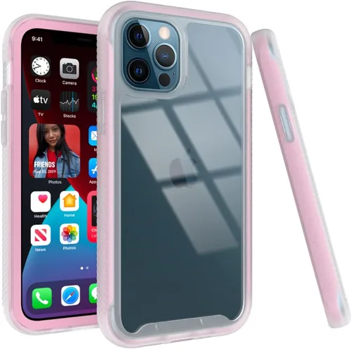 Puxicu Funda acrílica 2 en 1 para iPhone 11 Pro, antiamarilleo, protección de grado militar, funda delgada a prueba de caídas para iPhone 11 Pro de