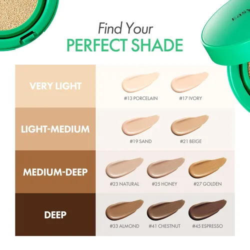 Miniatura 7 de Easydew Mela B Cojín de Ampolla Tonificante – 2 en 1 maquillaje coreano para el cuidado de la piel y la belleza facial – Base de cojín de cobertura