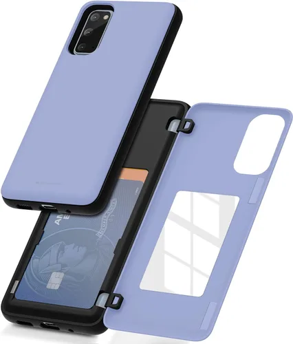 Miniatura 103 de GOOSPERY Funda tipo cartera para Samsung Galaxy S22 Ultra, [tarjetero] parachoques magnético de puerta con cierre automático, cubierta protectora