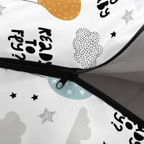 Miniatura 5 de Saco de dormir para niños y niñas, globo aerostático, ligero, cálido, portátil, para interiores y exteriores, impermeable, resistente al clima frío