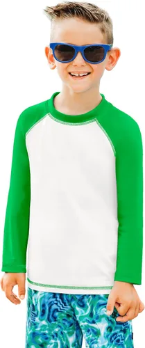 Miniatura 11 de City Threads camisa de manga larga con protección solar SPF 50+, peplo, rash guard para niña