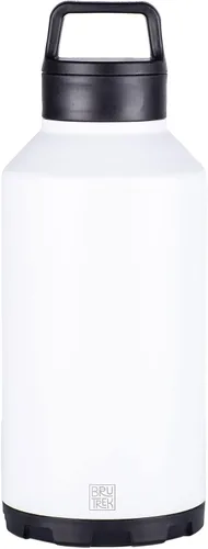 Miniatura 11 de BruTrek ker Bottle – Vaso aislado de acero inoxidable mantiene las bebidas calientes o frías, 2 piezas con tapa para bebidas y verter, reutilizable