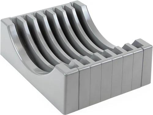 Miniatura 6 de Emuca - Organizador de platos para muebles con capacidad para 13 platos, plástico gris, plástico
