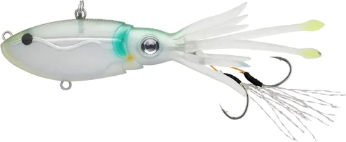 Miniatura 57 de Nomad Design Señuelo de pesca vibratorio patentado original de Squidtrex – Señuelo de plástico suave TPE con aroma añadido para agua salada con Cali