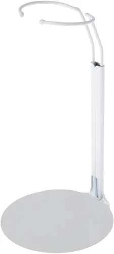 Plymor DSP-5175W - Soporte para muñecas ajustable blanco, se adapta a muñecas o figuras de acción de 10, 11 y 12 pulgadas, la cintura es de 1.75 a