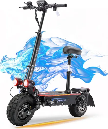 Miniatura 11 de Scooter eléctrico para adultos, 5600 W/1500 W/1200 W/800 W, scooter eléctrico rápido, 46/40/35 MPH velocidad máxima, batería de 27 Ah/20.8 Ah/15.6
