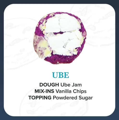 Miniatura 7 de The Cravory: Ube Cookies - 12 galletas, 2.0 onzas cada una, envueltas individualmente, horneadas frescas, postres gourmet, aperitivos o productos