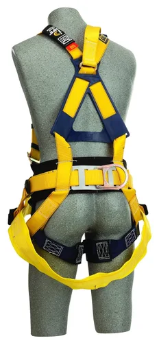 Miniatura 2 de 3M DBI-SALA Delta 1106101 - Arnés de cuerpo completo, 18 pulgadas de extensión de anillo en D trasero, cinturón con almohadilla y anillo en D