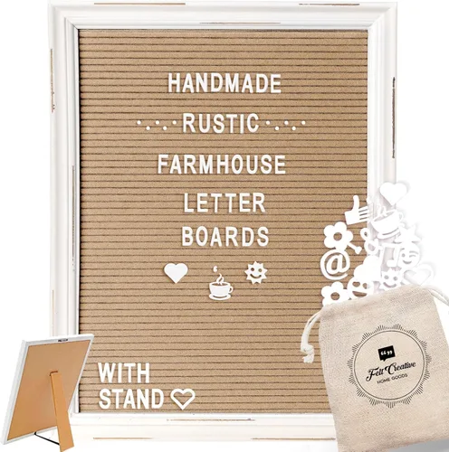 Miniatura 22 de Felt Creative Home Goods - Juego de letras extra cursivas Juego de letras del alfabeto, números, puntuación de más de 375 piezas extra atrevidas