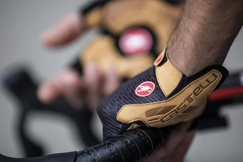 Miniatura 3 de Castelli Guantes de ciclismo Rosso Corsa Pro V para ciclismo de carretera y grava, L