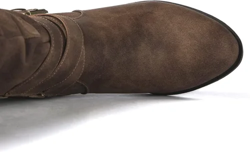 Miniatura 6 de GLOBALWIN Botas vaqueras hasta la rodilla para mujer
