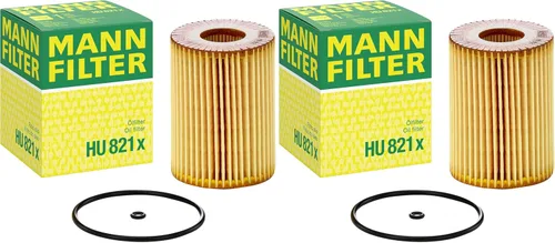 Miniatura 6 de Mann Filter HU 821 x Cartucho de Filtro de Aceite de Repuesto Compatible con Mercedes-Benz Sprinter 2500, Sprinter 3500, Sprinter 3500XD, Sprinter