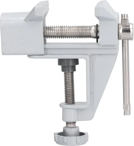 Tornillo de mesa, herramienta de tornillo de banco y tubería, abrazadera multifuncional para mesa resistente, abrazadera de tornillo de banco para