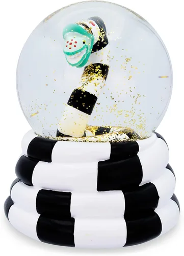 Miniatura 2 de Silver Buffalo Beetlejuice Sandworm - Globo de nieve coleccionable de 4 pulgadas