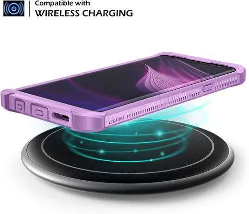 Miniatura 7 de Dexnor Funda para Galaxy S9+ Plus con protector de pantalla transparente de grado militar, resistente 360, cuerpo completo, a prueba de golpes