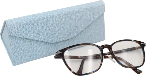 Miniatura 160 de Real Sic Funda para lentes de sol para hombres y mujeres, soporte magnético plegable para lentes de sol, inspirado en el color sólido