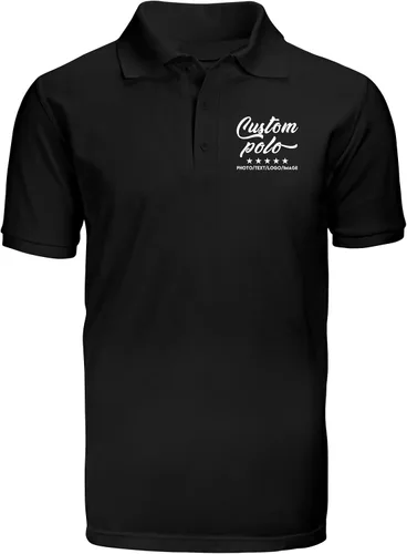 Camisas polo personalizadas para hombres y mujeres, camisas personalizadas con cuello, diseña tus propias camisas