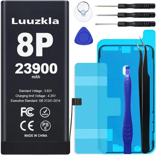 Miniatura 25 de Batería de 23900 mAh compatible con iPhone 11, nueva actualización, repuesto de batería de gran capacidad, compatible con iPhone 11, con kits