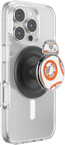 Miniatura 7 de PopSockets - Agarre para teléfono con soporte expandible, agarre adhesivo, Star Wars Classics - Icono rebelde