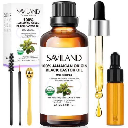Miniatura 11 de SAVILAND Pluma de aceite natural para cutículas: 6 piezas de aceite revitalizante para uñas con vitamina E, repara cutículas durante la noche