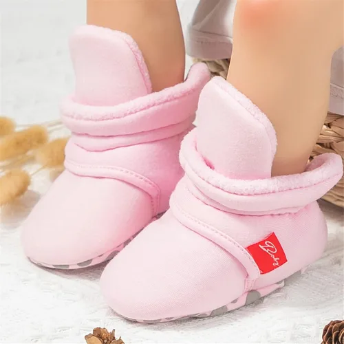 Miniatura 13 de SOFMUO Pantuflas unisex para bebé, niña, niño, ligeras, antideslizantes, para interiores, zapatos de casa, botines para niños pequeños