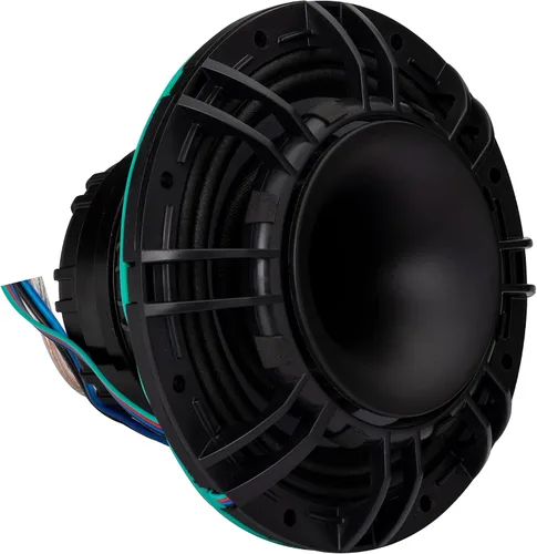 Miniatura 9 de KICKER 48KMXL65 6.5" 4-Ohm RGB-LED KMXL Altavoces coaxiales marinos cargados con bocina, par