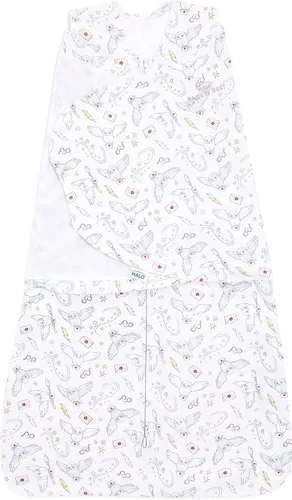 Miniatura 12 de HALO 100% Cotton Sleepsack Swaddle, 3-Way Adjustable Wearable Blanket, TOG 1.5