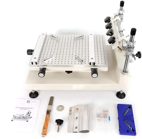 Impresora de la pasta de la soldadura 3040, impresora de la plantilla del PWB de la pantalla de SMT/SMD de la pantalla manual de SMT MAX 250X400MM