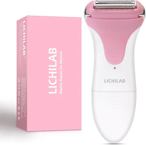 Electric Razors for Women & Bikini Trimmer for Sensitive Skin - Hypoallergenic Cordless Foil Shaver Painless Body Hair Removal for