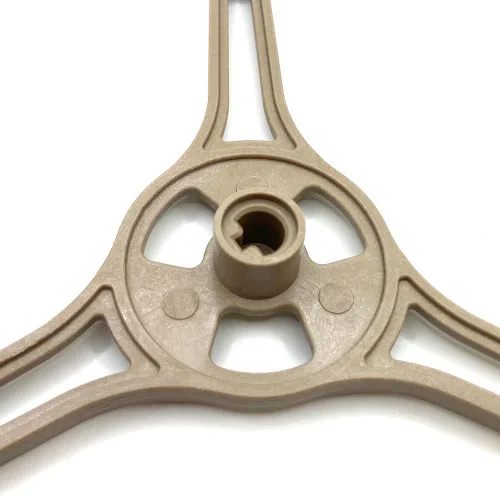 Miniatura 5 de WB06X10633 Conjunto de anillo giratorio de microondas para microondas GE, soporte de bandeja de vidrio giratorio de microondas, reemplaza 1166452