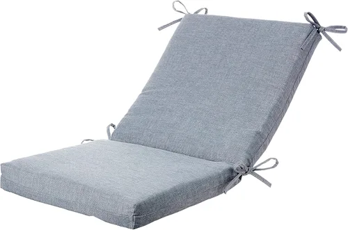 Miniatura 14 de Pillow Perfect - Almohada para aire libre/interior Fresco Negro Chaise, descanso, 80x23x3
