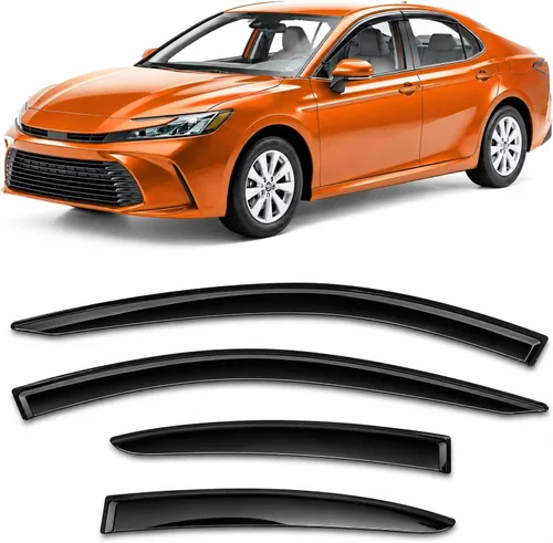 Miniatura 13 de 2016-2021 Protectores de Lluvia Adhesivos para Honda Civic Sedan, Deflectores de Visera Lateral EX EX-L LX Sport Touring, Sombras de Ventilación