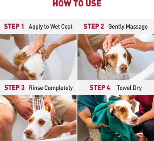 Miniatura 6 de Nature's Miracle Champú y acondicionador hipoalergénico para perros, 16 onzas, sin perfume