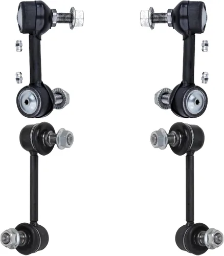 Miniatura 56 de Detroit Axle - 4 barras estabilizadoras para Acura EL Honda Civic 01-05, 4 barras estabilizadoras delanteras y traseras de repuesto 2001 2002 2003