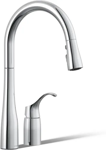 Miniatura 34 de KOHLER K-22034-VS Simplice(R) - Grifo para fregadero de barra, acero inoxidable vibrante Vibrant Stainless