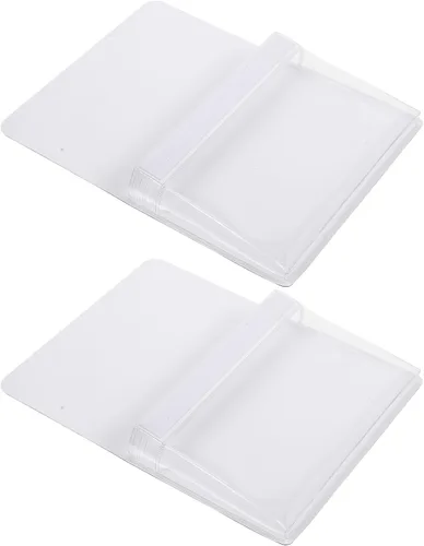 MAGICLULU Soporte magnético para bolígrafo, soporte magnético para archivos, pizarras blancas, bolsas de archivo de PVC transparente, para oficina,