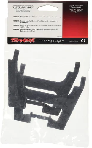 Miniatura 3 de Traxxas 6426X Tall Hold-Downs para batería multi-celda más alta, juego de 2