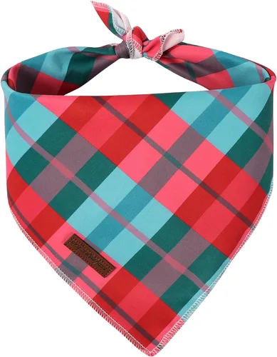 Miniatura 33 de Unique Style Paws Bandanas para perros, 1 unidad, lavables, de algodón, triangular, para otoño, con margaritas de abeja, para perros y gatos