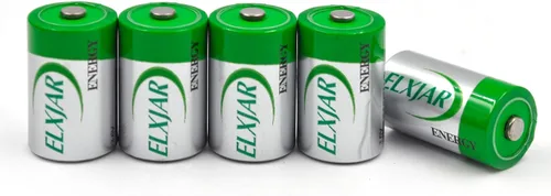 Paquete de 5 baterías de litio de 3.6 V 1200 mAh XL-050F 1/2AA de repuesto para XL-050F ER14250/W B9604T para medidores de servicios públicos,