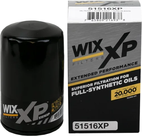 WIX 51516XP Wix XP - Filtro de aceite de repuesto, construido para aceite sintético, compatible con Ford/Lincoln/Mercury (81-09),