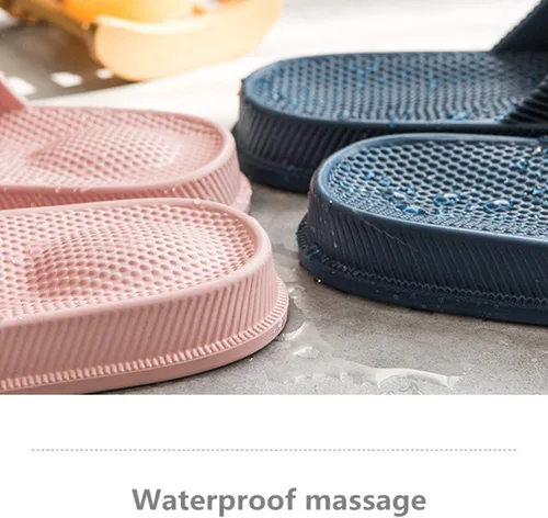 Miniatura 4 de Pantuflas de baño de espuma de masaje antideslizantes para hombre y mujer