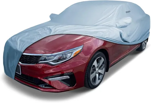 Miniatura 24 de iCarCover Funda de coche personalizada para Kia Rio Hatchback (2016-2023), impermeable, para todo tipo de clima, lluvia, nieve, UV, protector solar