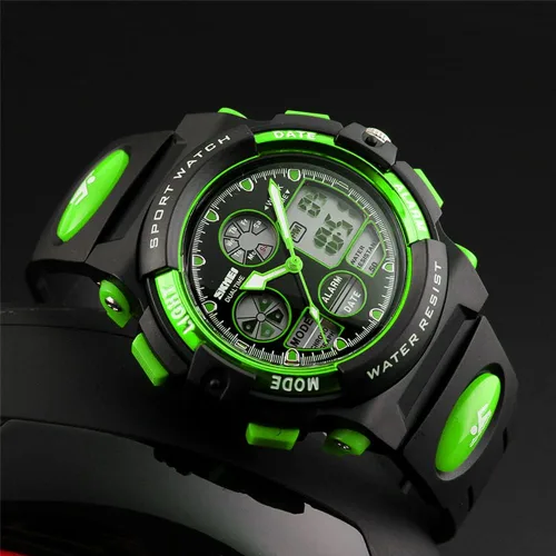 Miniatura 5 de eYotto Kids Sports Watch Waterproof Boys Multi-Function Analog Digital Wristwatch LED Alarm Stopwatch