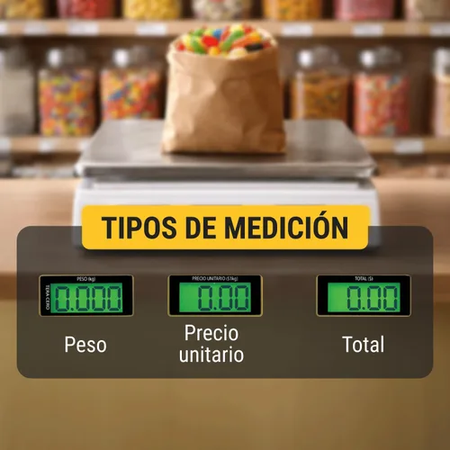 Miniatura 8 de Báscula electrónica Pretul 88.2 lbs de capacidad multifunción