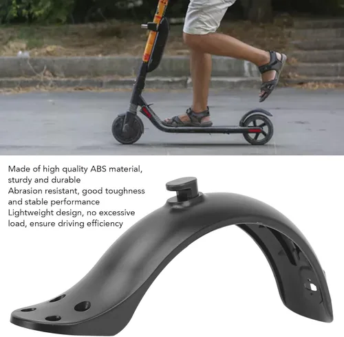Miniatura 6 de Pilipane Guardabarros eléctrico para scooter, compatible con Mijia M365 Scooter eléctrico, negro, conjunto de freno trasero, conjunto de freno