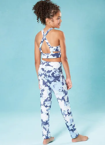 Miniatura 10 de McCall's M8374A - Chaqueta de punto atlética para niñas, top recortado y kit de patrón de costura de leggings, código M8374, tallas S-M-L