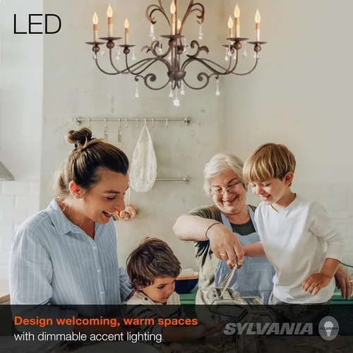 Miniatura 5 de Sylvania 79580 - Bombilla LED, base media, color ámbar