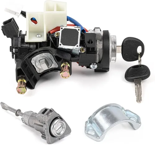 Miniatura 12 de 81905-C2510 Conjunto de interruptor de bloqueo de encendido con cerradura de 2 puertas y cerradura de guantera y llaves para Hyundai Sonata