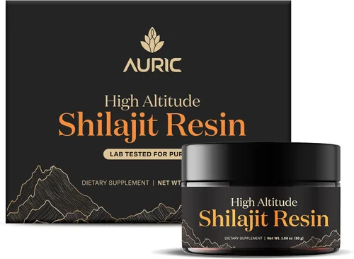 Miniatura 9 de Auric Shilajit/Shilajeet Energy 60 Cápsulas Shilajit puro probado en laboratorio